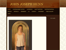 Tablet Screenshot of johnhunnart.com